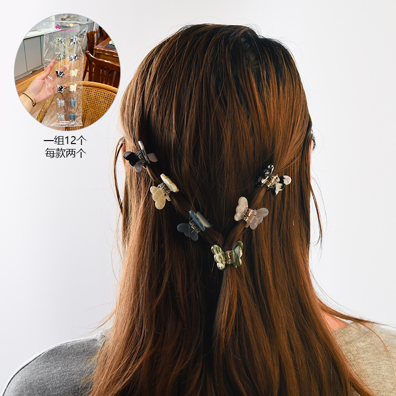 Jewelry the republic of korea trumpet Grip fashion Mini Hair caught Card issuance girl fresh Acetic acid Hairdressing