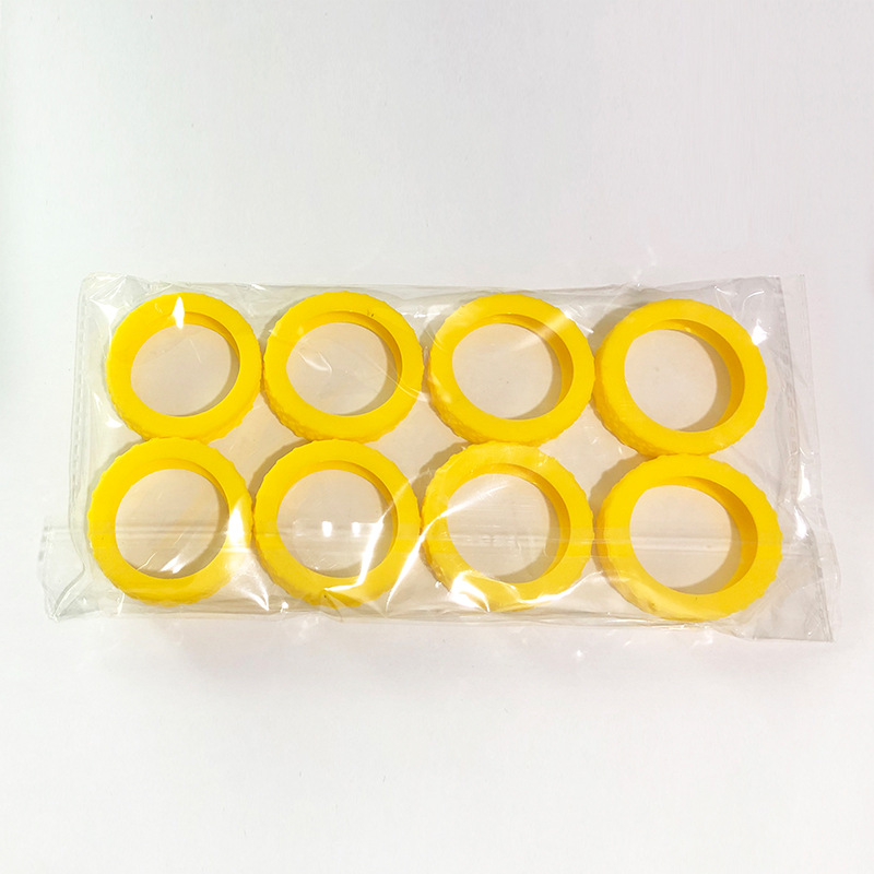 Funda protectora de ruedas para equipaje Funda protectora de silicona con reducción de sonido para maleta Funda de ruedas de silicona silenciosa Funda de goma para ruedas