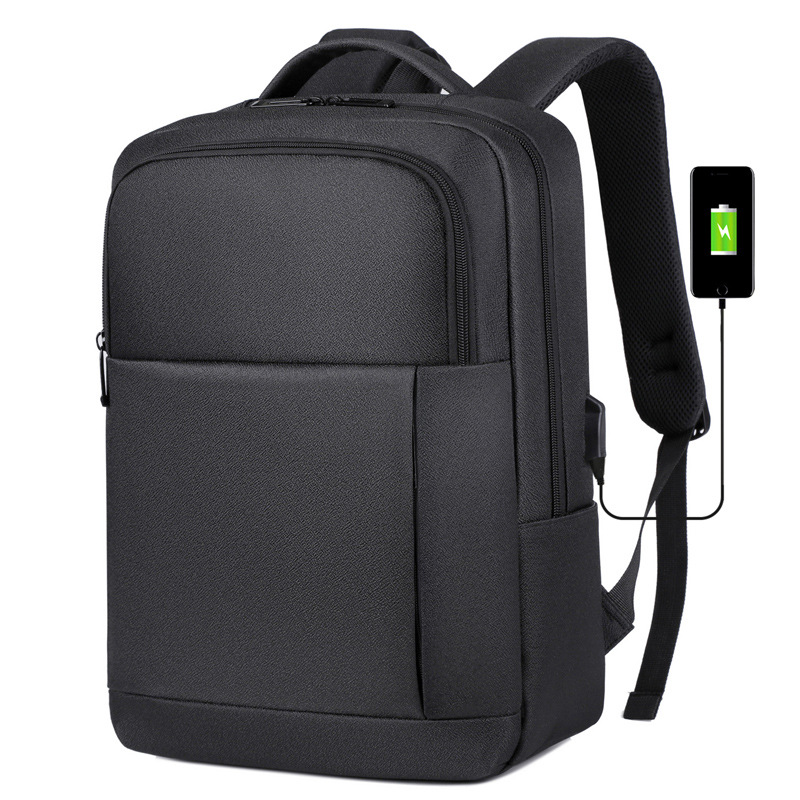Bolso de computadora de negocios transfronterizo 2024 nuevo bolso de computadora portátil con logotipo imprimible mochila de gran capacidad al por mayor
