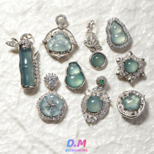 ����s925��Ƕ��Ȼ��ˮ������diy�ִ�������ڷ𹫵�׹��«����