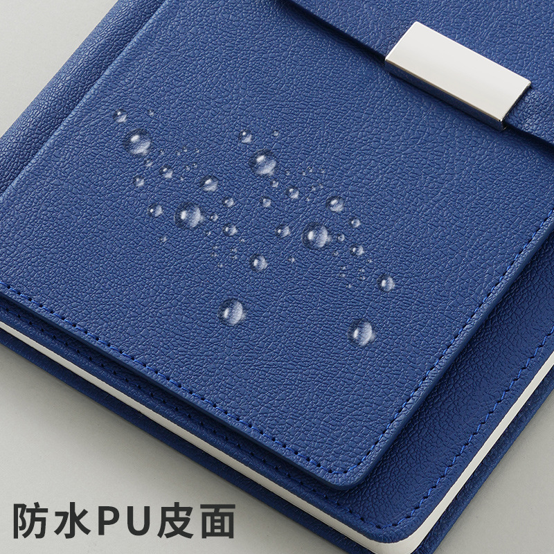 Cuaderno de notas creativo personalizado a5 cuaderno de mano de alto valor con cubierta de tarjetas cuaderno de notas caja de regalo de negocios set al por mayor