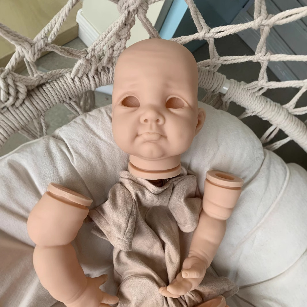 NPK 22 pulgadas muñeca reborn kit conjunto completo con cuerpo y ojos BIBY