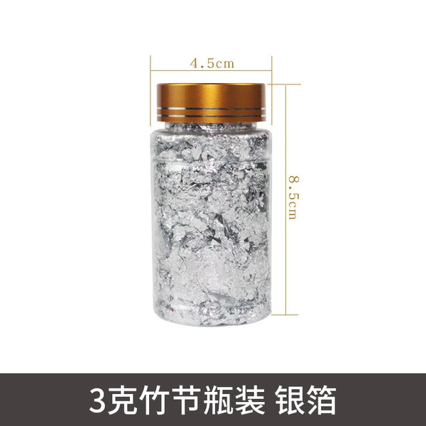 3 grams of bamboo bottle-silver foil