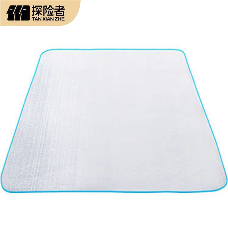 Explorer 내마모성 이중층 두꺼운 알루미늄 필름 방습 매트 육각형 방습 매트 피크닉 매트 크롤링 매트 제조업체 도매