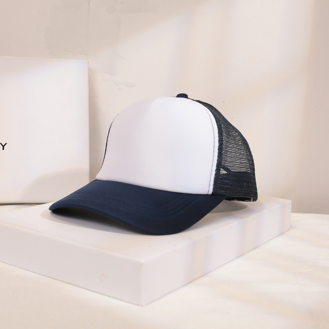 Top Azul Marino-blanco