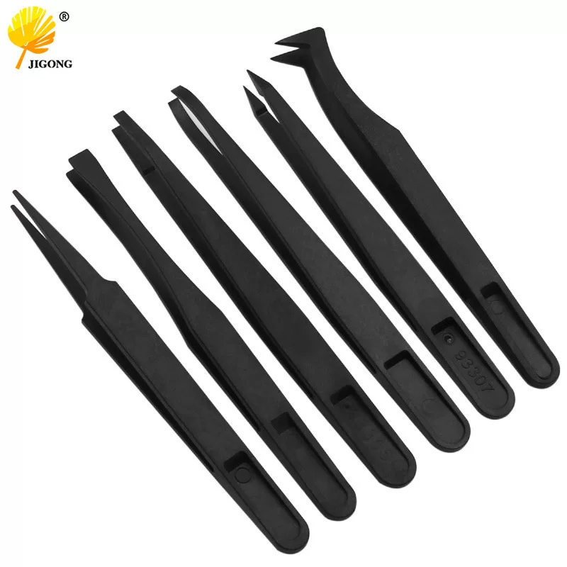 Plastic elastic tweezers