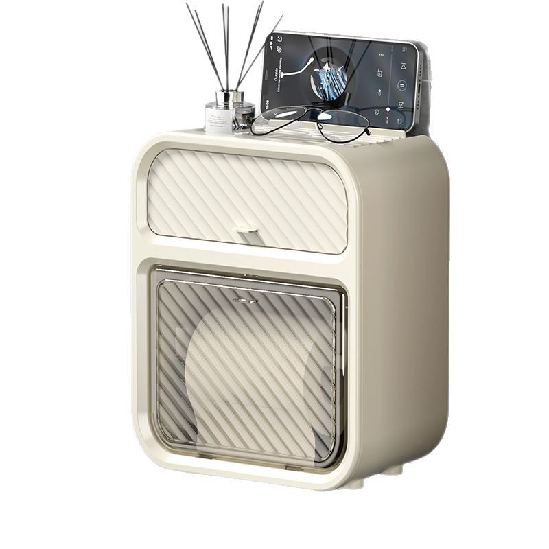 Portarrollos de papel para baño con soporte adhesivo, impermeable