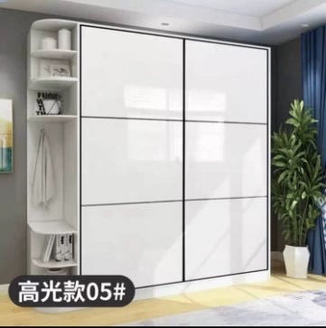 W6 Highlight Wardrobe Gate Customized Home Beds Pushing Door Moving Gate Molescase Gate Customize Simple Western Qi -resistant and wear -resistant