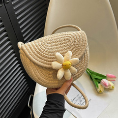 小清新編織包包女 今年流行時尚草編包韓版ins風沙灘包單肩斜挎包