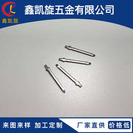 插针十字黄铜镀锡连接器导电铜针脚五金冲压件公母座插针厂家直供