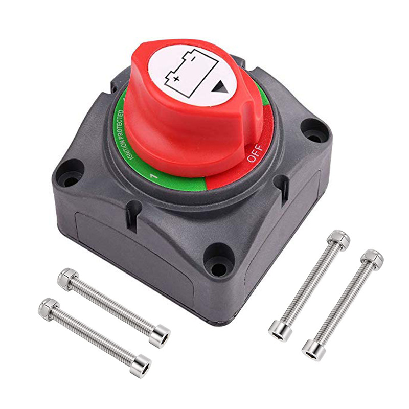 汽车房车游艇大电流电源主开关电池断开开关旋钮式防漏电保护开关
