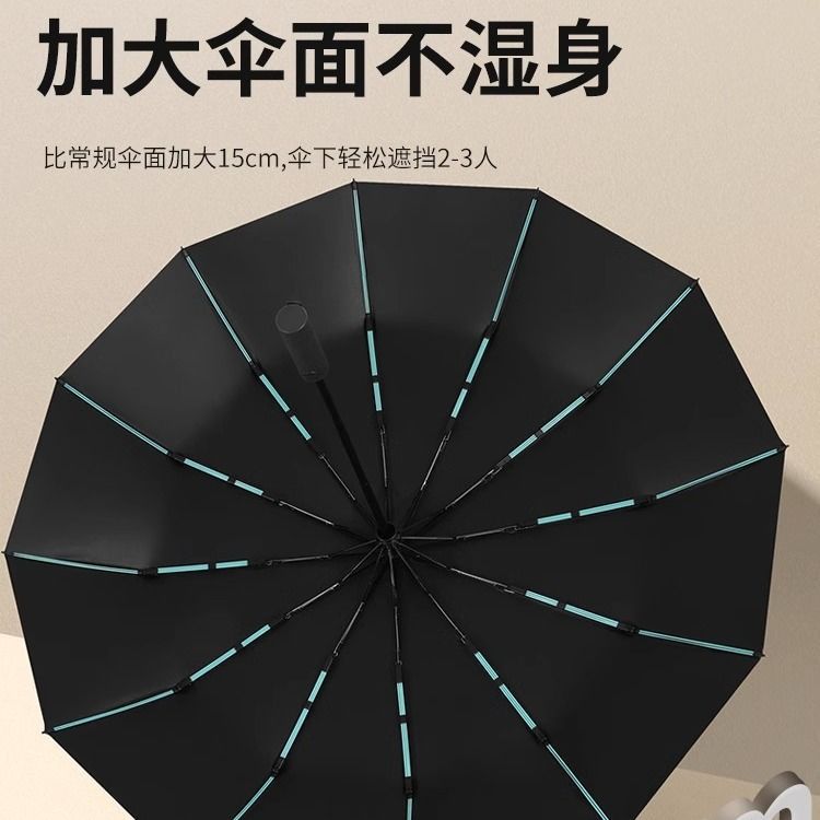 Sombrilla de vinilo triple, doble uso para sol y lluvia, sombrilla plegable, sombrilla con impresión de logotipo, sombrilla publicitaria, protección UV.