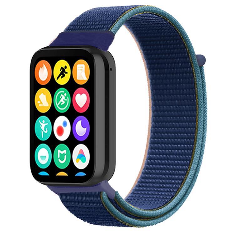 xDfind Nylon Backloop Velcro Bandera para pulsera Xiaomi 9 Pro / 8 Pro / Redmi Watch 6 / 5 / 4