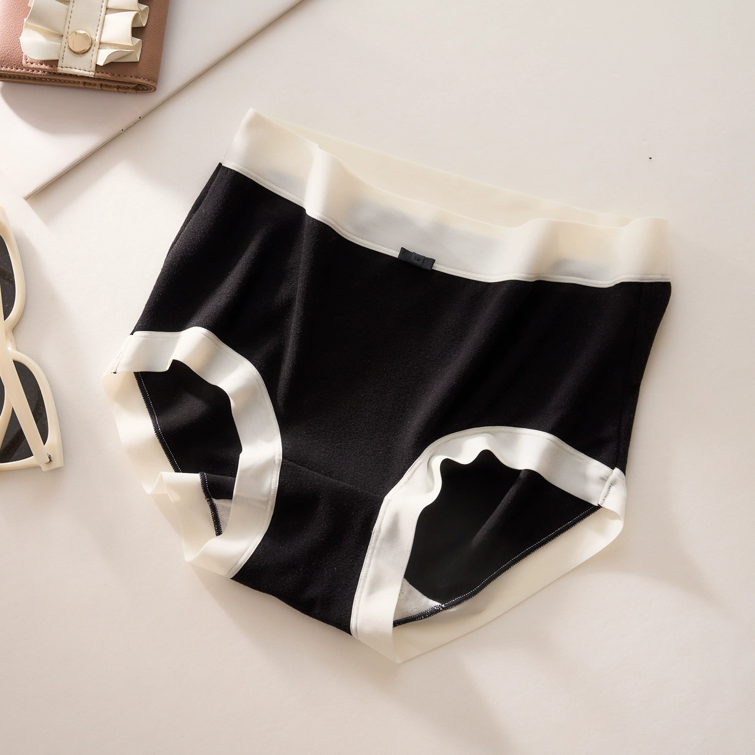 Пуховая Velvet теплая нижнее белье, полусезонные штаны для учащихся начальной школы, дышащее удобное защитное нижнее белье, штаны, для учеников, средняя посадка