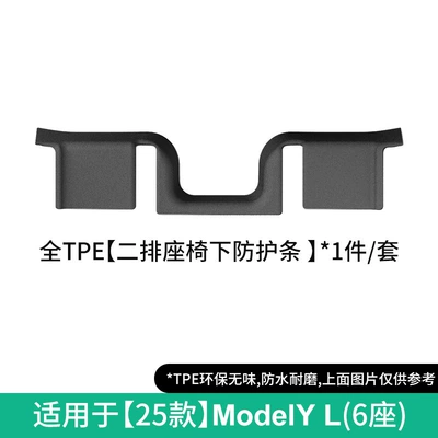 Car Floor Mats, Tpe Floor – Modelə uyğun ayaqaltı - 25-tesla-model-yl-second-row-under-seat-protective-strips-with-carton-w260605074