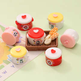 仿真夜光立体桶装水 微缩食玩商店diy奶油胶配饰娃屋儿童玩具摆件