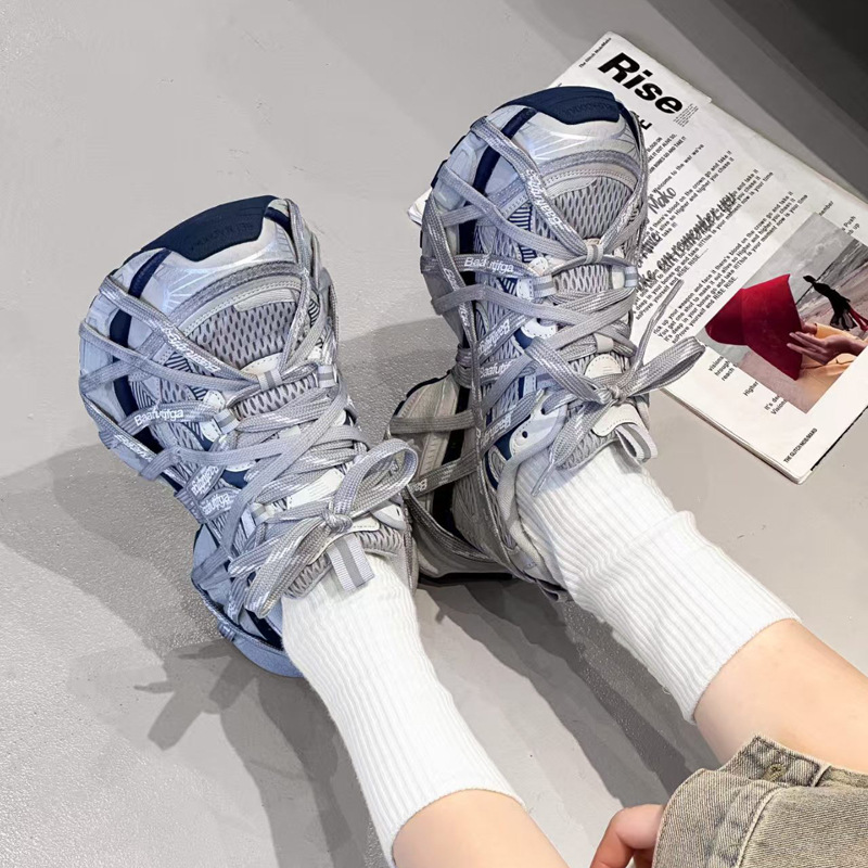 老爹鞋女2025秋季新款脏脏鞋运动鞋松糕厚底增高绑带小众休闲鞋女|undefined
