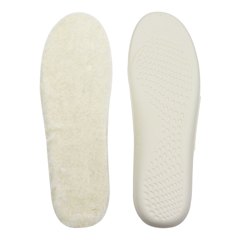 100% almohadilla de lana calentamiento de cachemira espesa transpirable absorción de sudor látex cómodo de alta elasticidad amortiguador invierno almohadilla de cachemira