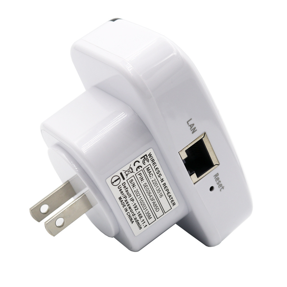 Pan al vapor solo puerto de red repetidor inalámbrico 300m WiFi repetidor amplificador de señal de red inalámbrica