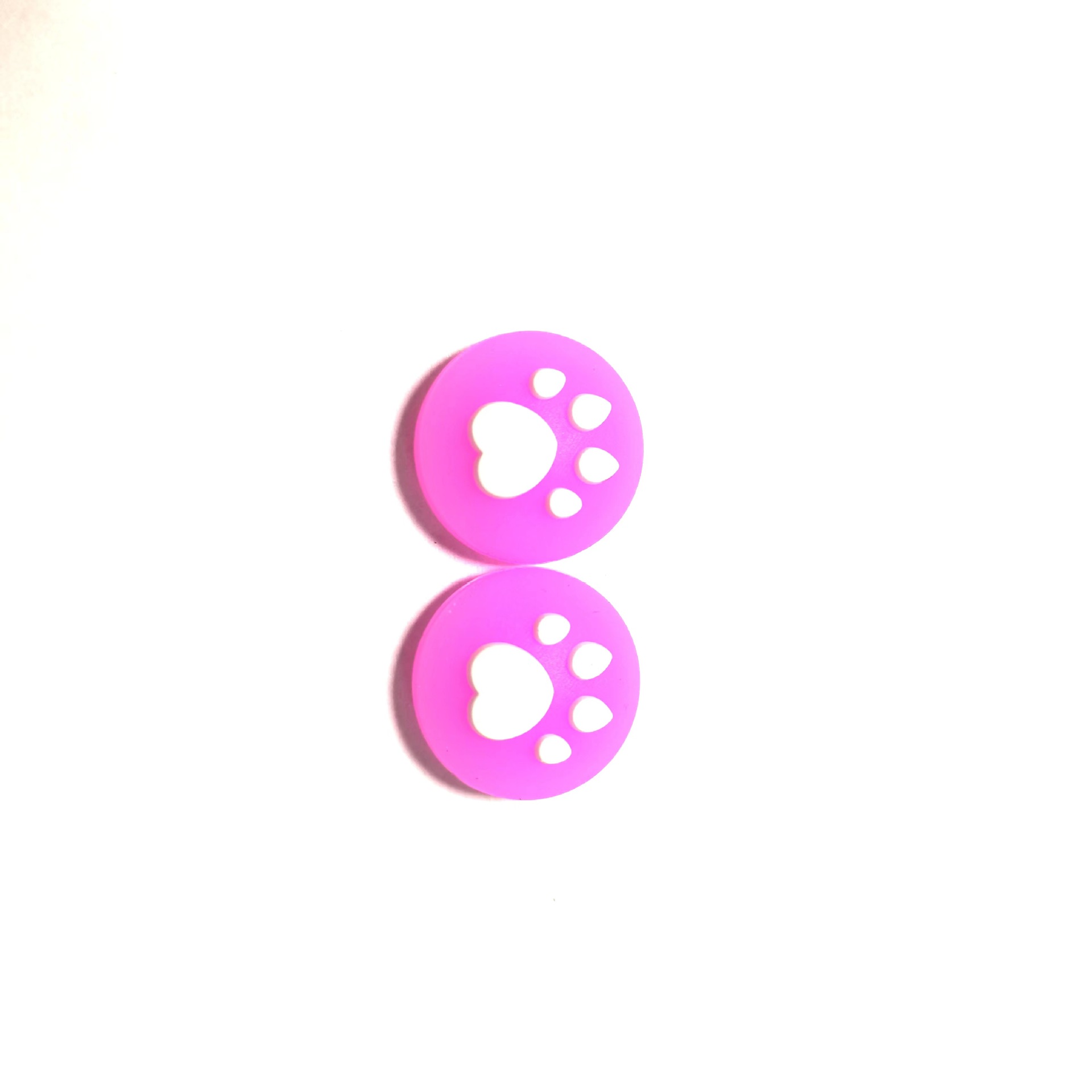 Joycon Rocker Cap interruptor garra de gato tapa de la manija izquierda y derecha Lite garra de gato de silicona protector Rocker cap