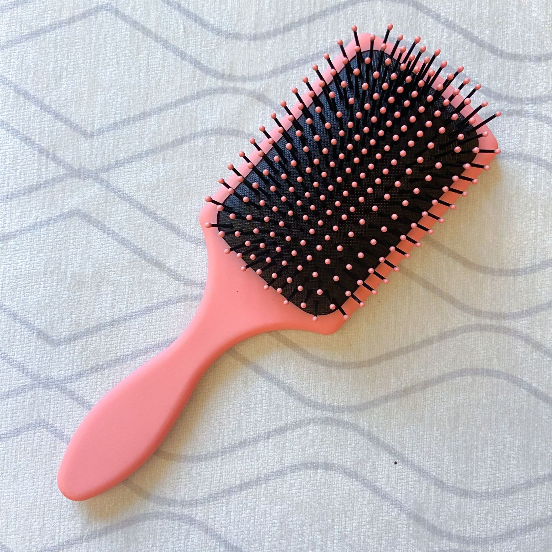 Cabeza cuadrada placa grande cojín de aire peine hembra de plástico transfronterizo aguja fina bolsa de aire peine de pelo liso cabeza del cuero cabelludo masaje peine