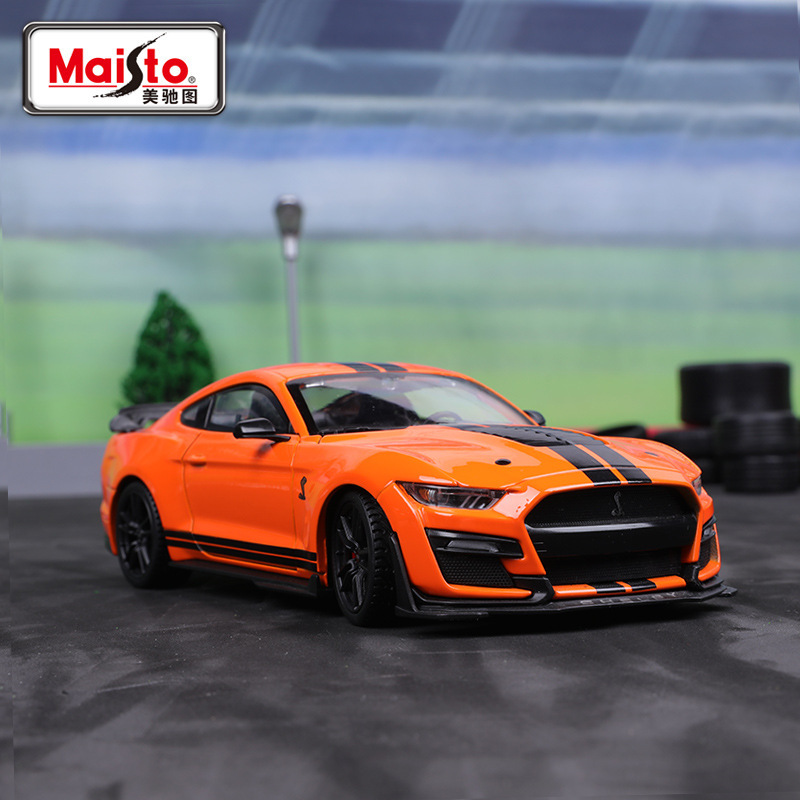 Maisto Meichi 1:24 Ford Mustang Shelby Genuine Alloy Car Model Ornaments Car Model Toy Collection