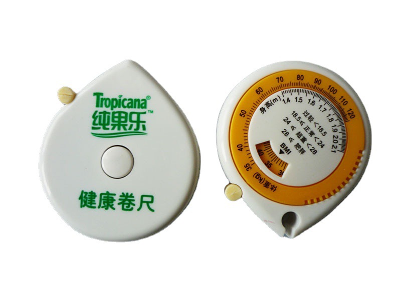 厂家供应大三角BMI健康尺、专用腰围尺、广告促销尺