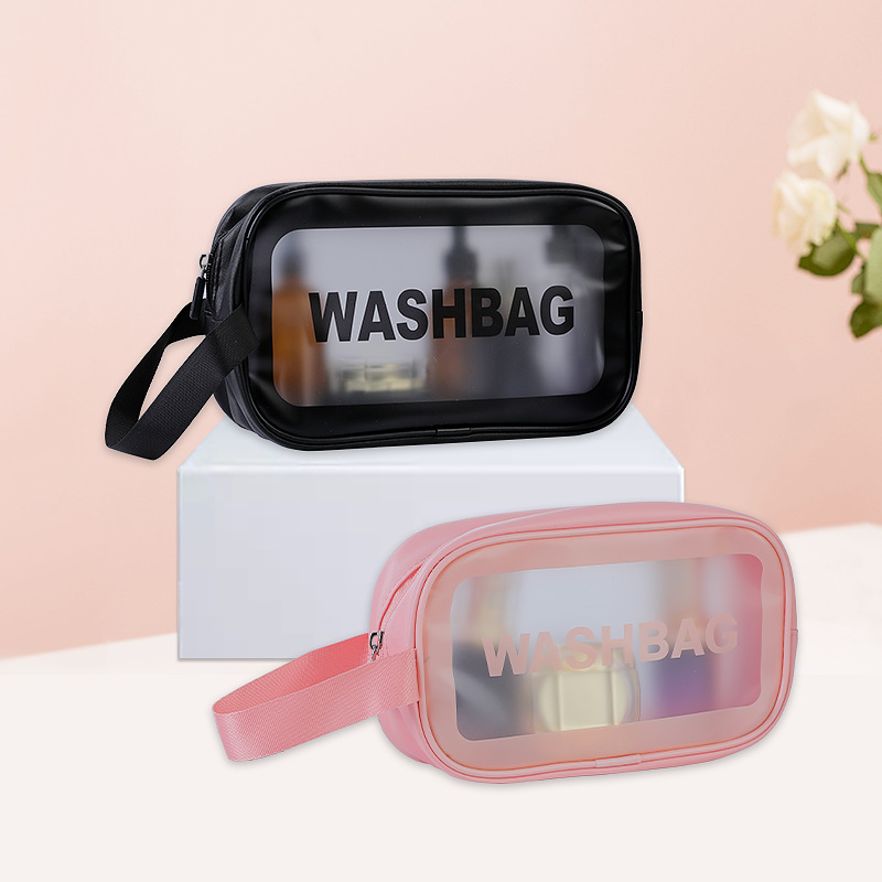 New waterproof makeup bag for women, large capacity portable Instagram popular travel cosmetics, toiletries, storage bag