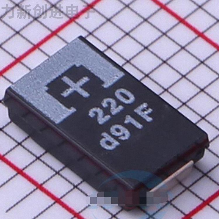 2TPF220M6描述220uF(227) ±20% 2V 钽电容