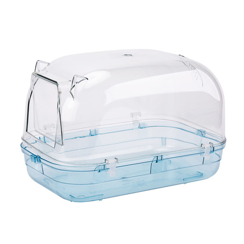 Dragon Cat Fully Enclosed Transparent Bathroom Large Automatic Door Dragon Cat Fully Transparent Bathroom Hamster Hedgehog Acrylic