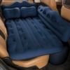 Car inflatable bed-Crown enlarged side gear-blue