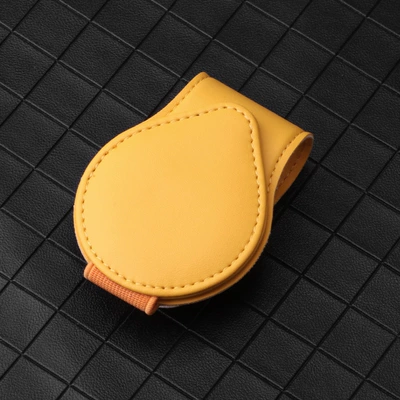 Car Glasses Clip/Bill Clip – glasses clip - yellow