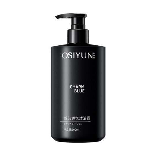 Osi rhyme charm blue fragrance shower gel lasting fragrance moisturizing deep clean tender skin shower gel