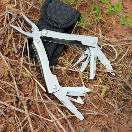 批发多功能钳迷你钳多功能钳子 LED灯迷你钳子创意便携口袋