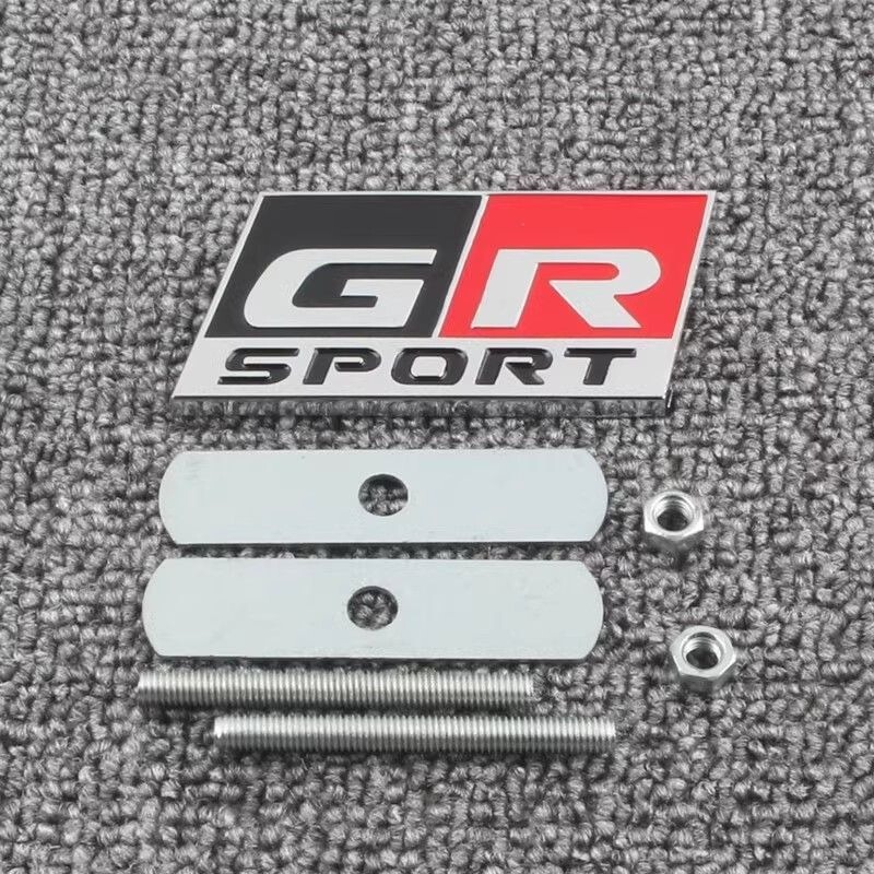トヨタ改造ステッカー GR GRSPORT GR MN メタルステッカー リアステッカー テールステッカーに適しています。|undefined
