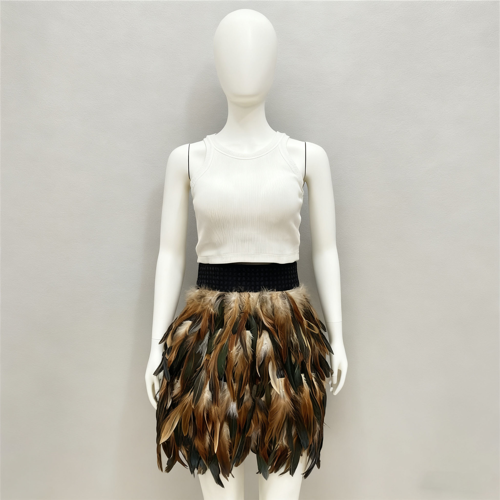 Amazon comercio exterior Europa y América plumas falda corta ropa deportiva femenina lucha libre mano cos uniforme vestido vestido vestido vestido TK