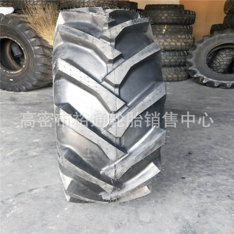 农业拖拉机轮胎15.5/80-24 农用伸缩臂叉车真空胎15-24 19.5L-24