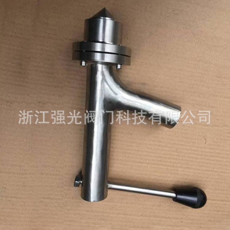 卫生级，不锈钢，造纸厂手动浆糊取样阀，浆糊取样器，浆料取样阀