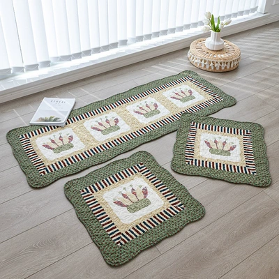 Seat cushion, seat cover — Non-Slip Seat Cushion Without Backrest, Single-Piece - pure-cotton-crown-5050cm-front-row-single-piece