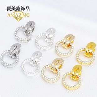 14k����ɫ�Ʒ��΢��ʯ�A�Ά�߅��diy�����������β�B�ӿ�
