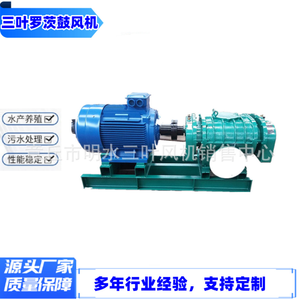 圣澄牌体积小噪音低安装方便结构紧凑型SWR-65H型直连式罗茨风机