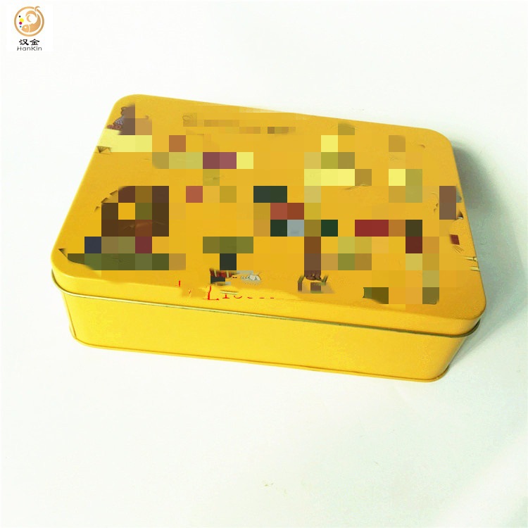 美妆行业铁盒 眉笔刷化妆品盒子餐具套装儿童餐具铁盒