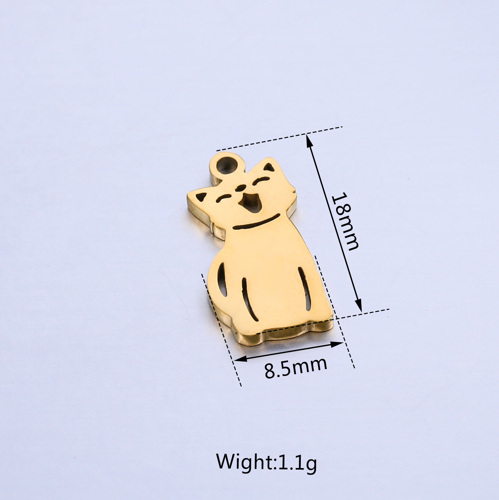 7g Weight Pendant Jewelry Making Type 10 * 20mm Jewelry Making Size DIY Jewelry Accessories Classification 5 PCS/Package Quantity 304 Stainless Steel Material Human, Animal Pattern All Seasons Season Plating Design Basic, Simple Style Style 5 PCS/Package 10 * 20mm 304 Stainless Steel Human Animal Pendant 9