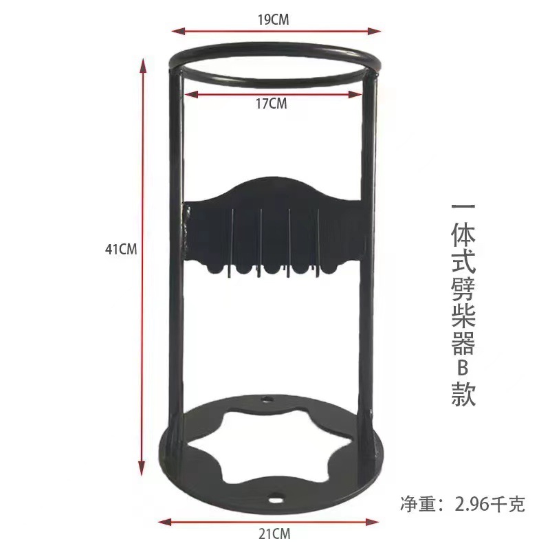 Divisor de leña dedicado transfronterizo herramienta de corte de leña manual herramienta de corte de leña para acampar estante de corte de leña