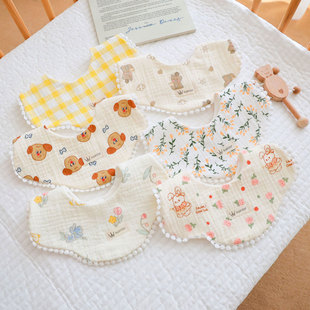Summer waterproof eating bib for baby for new born for boys girl's, with pocket