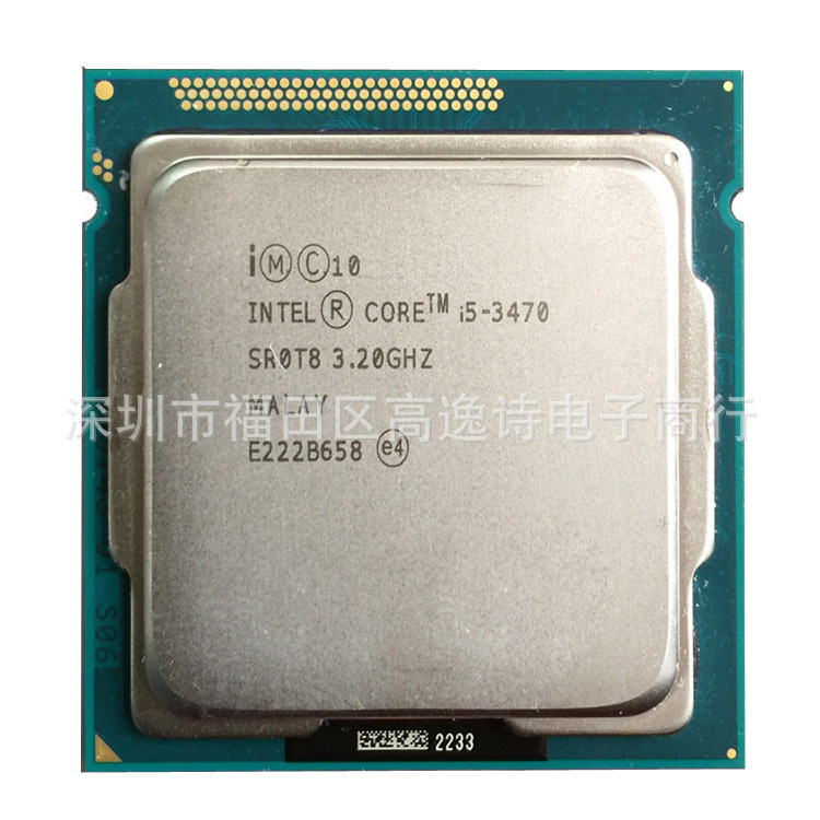 I5-3470 CPU LGA1155 Core Quad Core Quad Thread Dismantling Machine Central Processing Unit