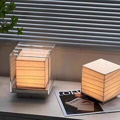 Ji Yutang 東京 ANdAZ ホテル デザイナー テーブルランプ 寝室 ベッドサイド 廊下 和風レストラン 充電式 ポータブル