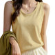 high quality All-match Loose Lazy Style Bottoming Outer Wearing Small Camisole Vest Women's Inner Sleeveless Top
