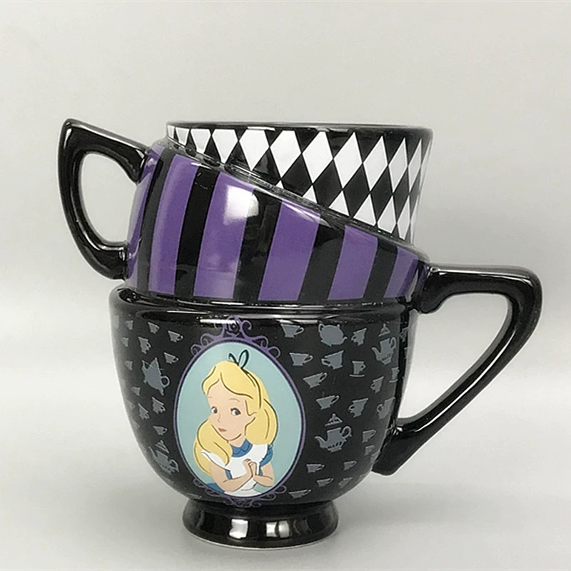Новая кружка для воды Alice Dreamwim Wonderland, стакан с персонажем, керамическая кружка на три слоя, маркировка cup
