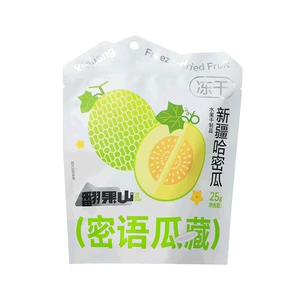 翻果山 Сублимированная синьцзянская дыня, сухие и хрустящие сушеные орехи и фрукты, пакет 25 г, бесплатная доставка из Синьцзяна